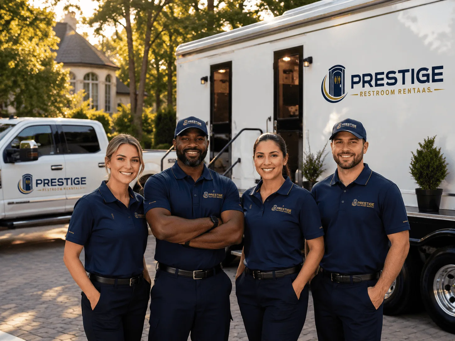Trusted Luxury Portable Restrooms company in Howe, IN